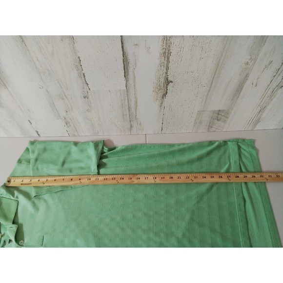 Adidas Men's Mint Green Polo Ribbed  No Size Measurements In  Pics Measures XL - Picture 10 of 15